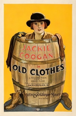 Old Clothes Wooden Framed Poster