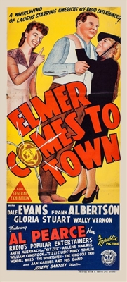 Here Comes Elmer Metal Framed Poster