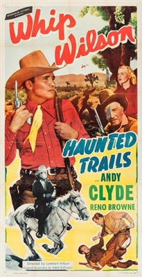 Haunted Trails Poster with Hanger