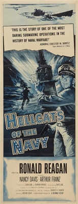 Hellcats of the Navy Wooden Framed Poster
