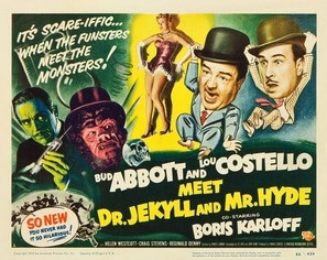 Abbott and Costello Meet Dr. Jekyll and Mr. Hyde Metal Framed Poster