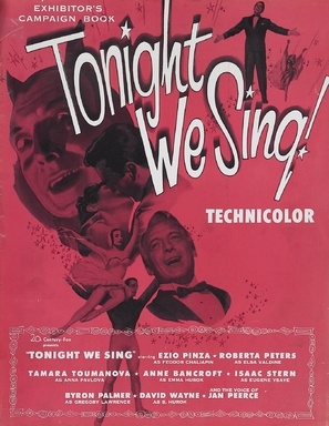 Tonight We Sing poster