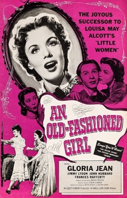 An Old-Fashioned Girl Poster with Hanger