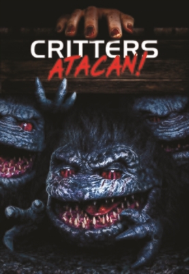 Critters Attack! Wooden Framed Poster