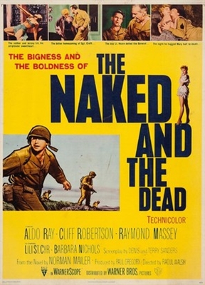 The Naked and the Dead Poster with Hanger