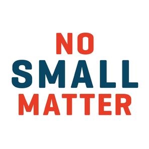 No Small Matter Canvas Poster