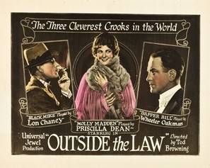 Outside the Law Wood Print