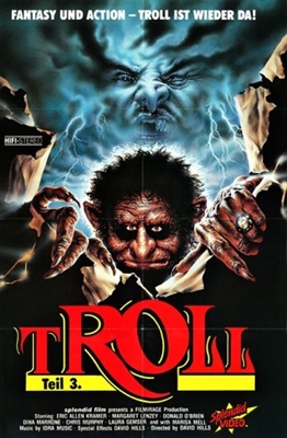 Troll Metal Framed Poster