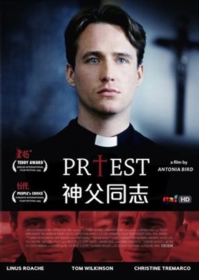 Priest Wooden Framed Poster