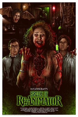 Bride of Re-Animator Metal Framed Poster