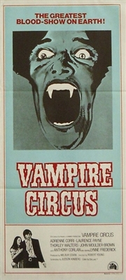 Vampire Circus Poster with Hanger