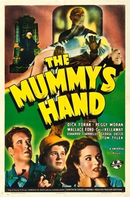 The Mummy's Hand Metal Framed Poster
