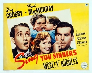 Sing You Sinners Wooden Framed Poster