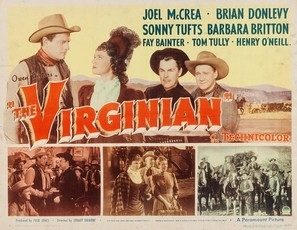 The Virginian Wooden Framed Poster