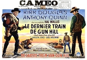 Last Train from Gun Hill Canvas Poster