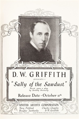 Sally of the Sawdust poster