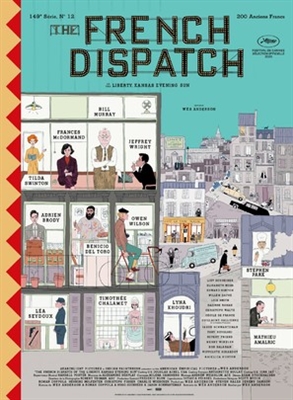 The French Dispatch pillow
