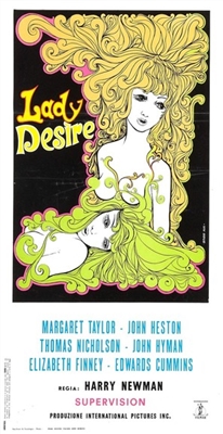 Lady Desire Metal Framed Poster
