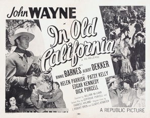 In Old California Metal Framed Poster