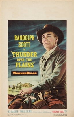 Thunder Over the Plains Wooden Framed Poster