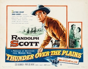 Thunder Over the Plains Wooden Framed Poster