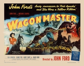 Wagon Master Poster with Hanger