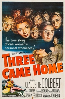 Three Came Home pillow