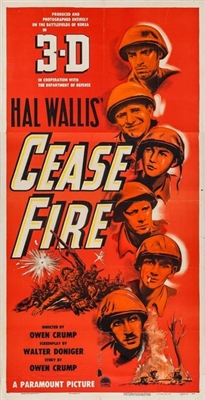Cease Fire! Wooden Framed Poster