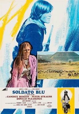 Soldier Blue Wooden Framed Poster