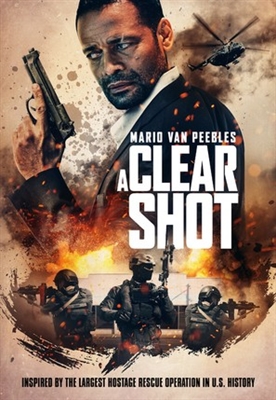 A Clear Shot Poster with Hanger