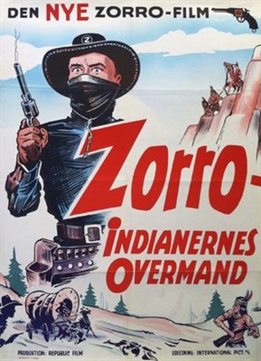 Ghost of Zorro Metal Framed Poster