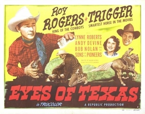 Eyes of Texas Poster with Hanger