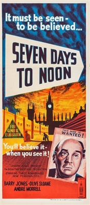 Seven Days to Noon calendar