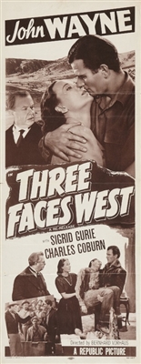 Three Faces West pillow