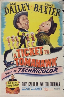 A Ticket to Tomahawk pillow