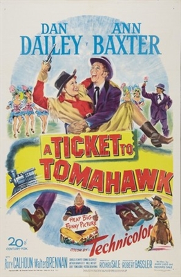 A Ticket to Tomahawk Canvas Poster