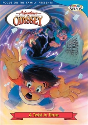 Adventures in Odyssey: A Twist in Time Wood Print