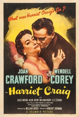 Harriet Craig Wooden Framed Poster