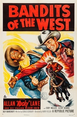 Bandits of the West Canvas Poster