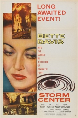 Storm Center Wooden Framed Poster