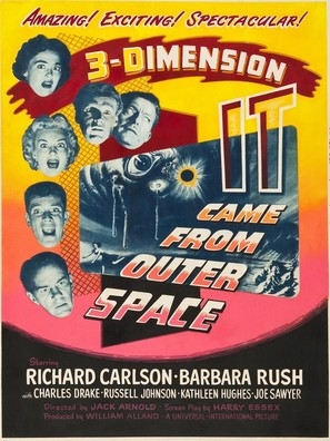 It Came from Outer Space Canvas Poster