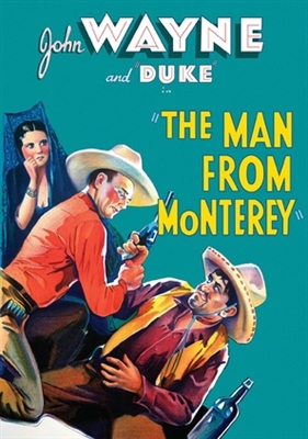 The Man from Monterey pillow