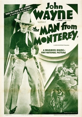 The Man from Monterey Wooden Framed Poster