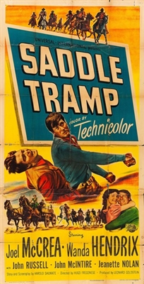 Saddle Tramp Poster with Hanger