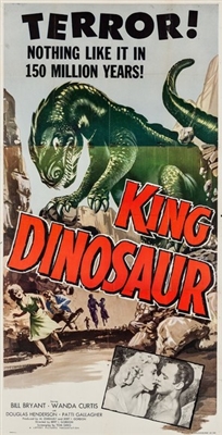 King Dinosaur Canvas Poster