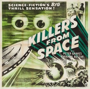 Killers from Space Metal Framed Poster