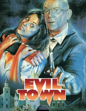 Evil Town pillow