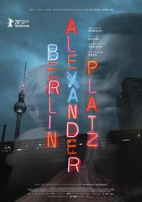 Berlin Alexanderplatz Poster with Hanger