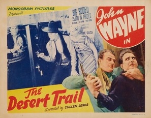The Desert Trail Poster with Hanger