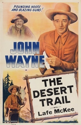 The Desert Trail Metal Framed Poster